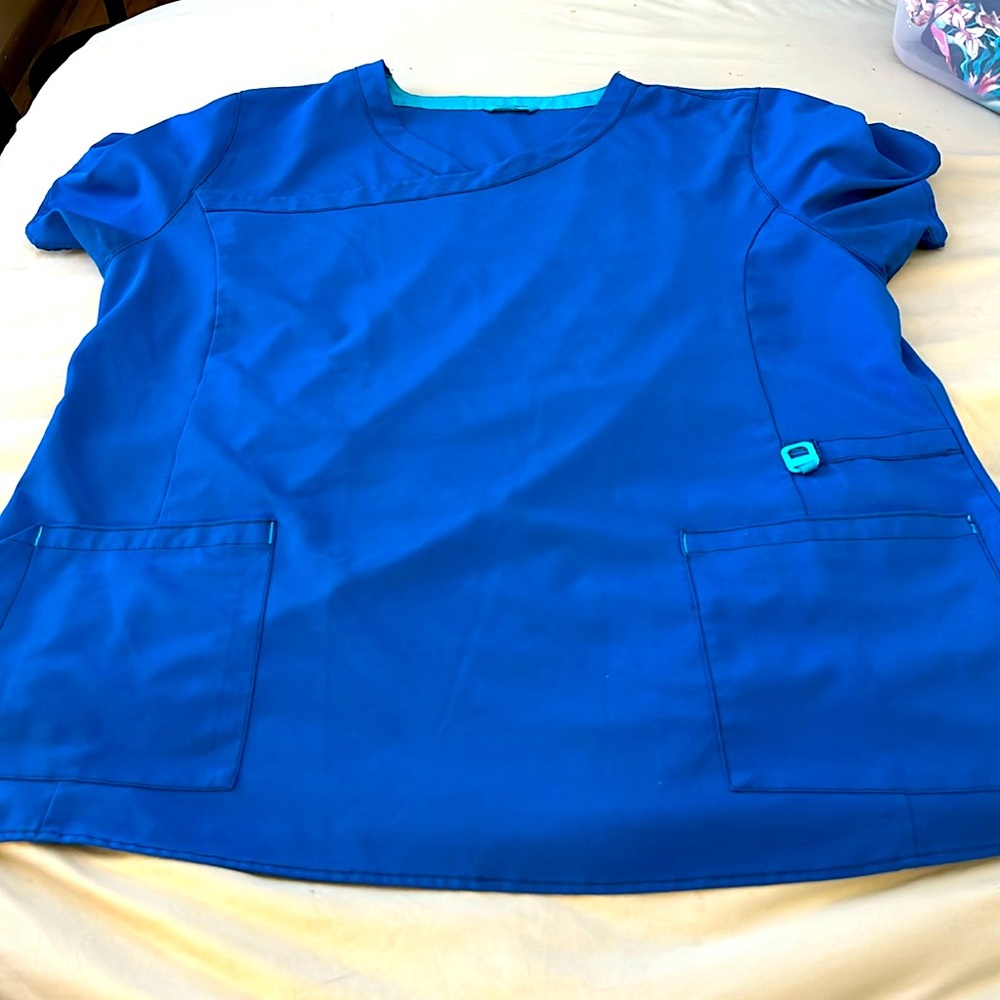 Carhartt Flex V-Neck Scrub Top- 2X- Good Condition